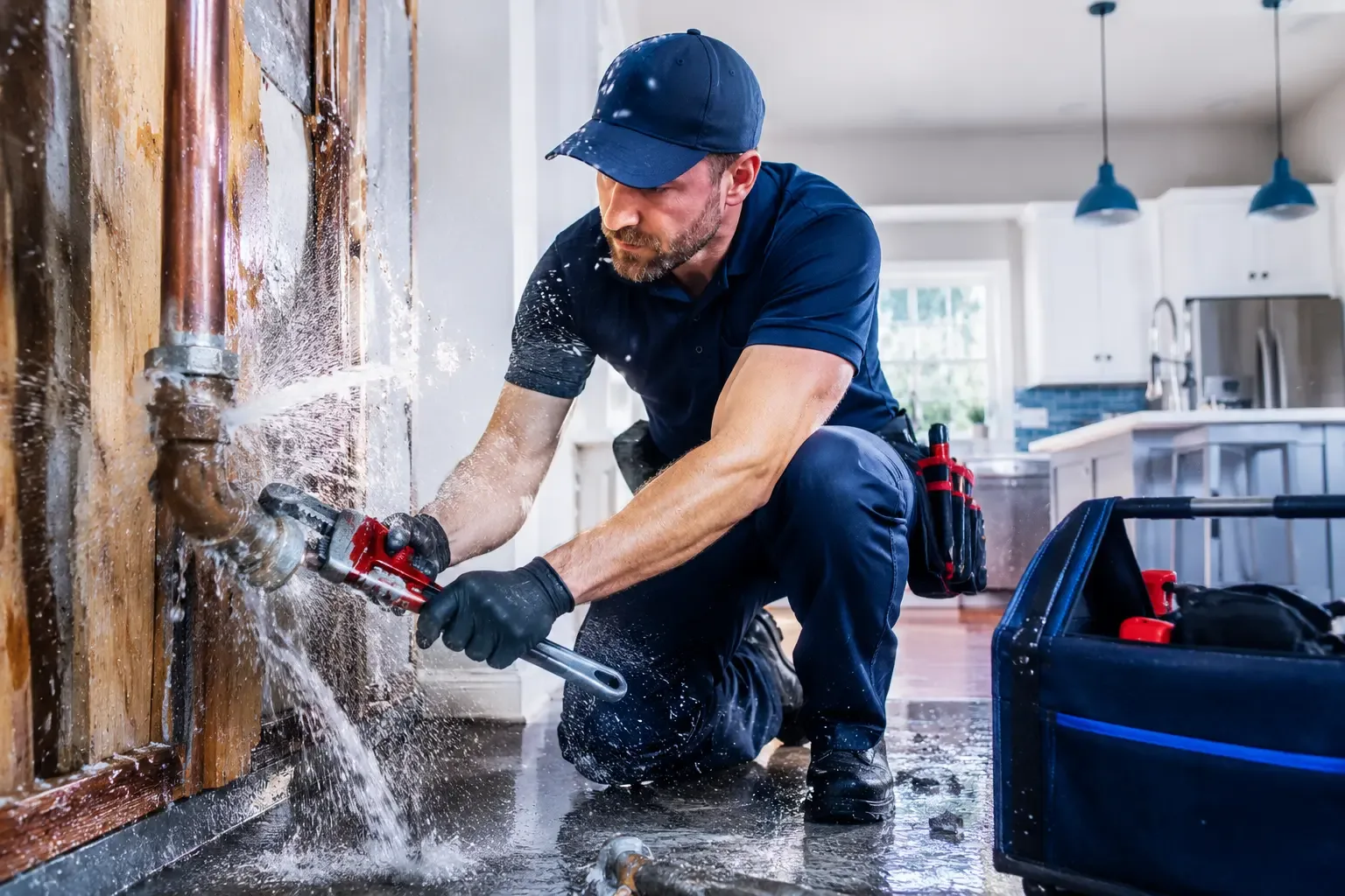 Local emergency pipe repair professionals in Geneseo, KS